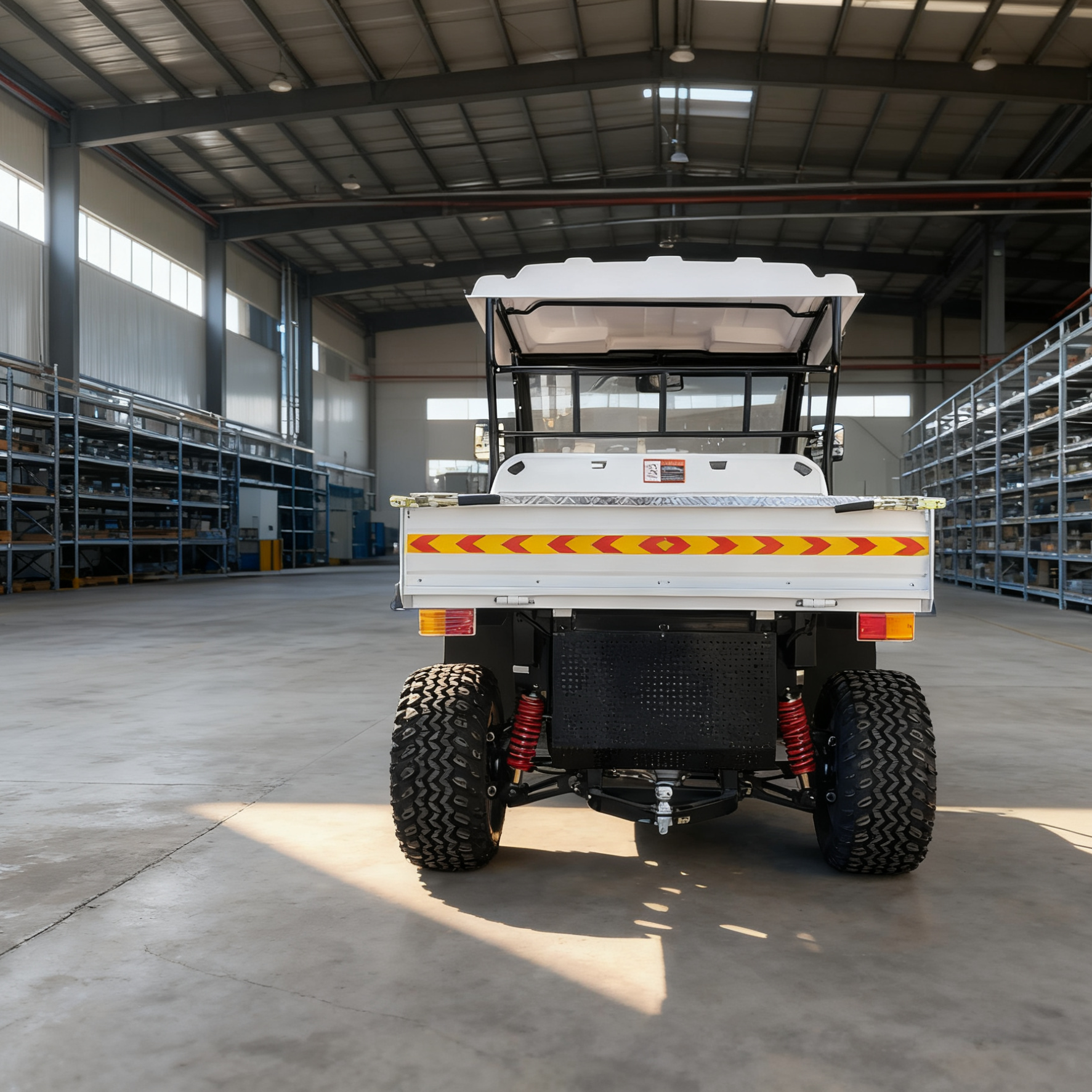 Экологичный электрический грузовой автомобиль для лесозаготовительных работ и перевозки древесины.