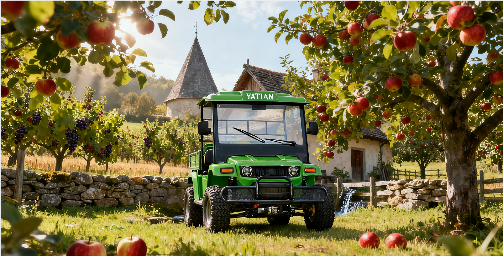 Электрическая тележка-7