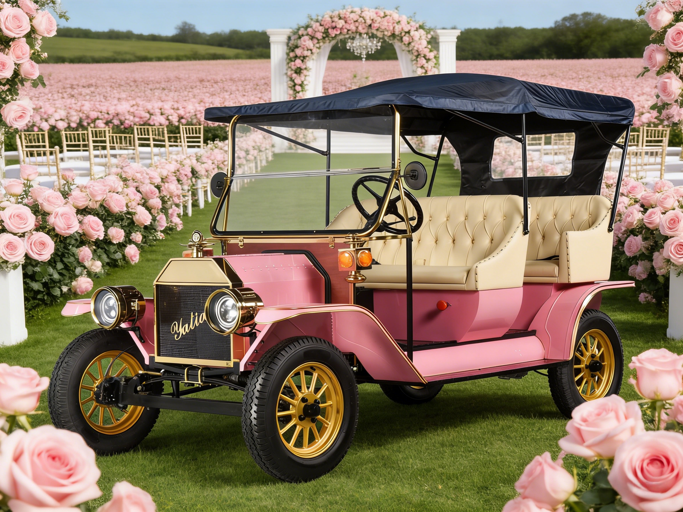 Свадебный консьерж и специальное предложение для рынка Ближнего Востока — ретро-электромобиль YATIAN стоимостью 8100 долларов, быстрая окупаемость