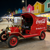 Легендарный ретро-фургон с едой Coca-Cola — известная в Интернете многофункциональная тележка с закусками для ночных рынков (настраиваемая)