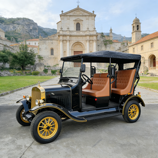 Сертифицированный COC 4-местный электрический старинный экскурсионный автомобиль (LY05B) | ЯТИАН