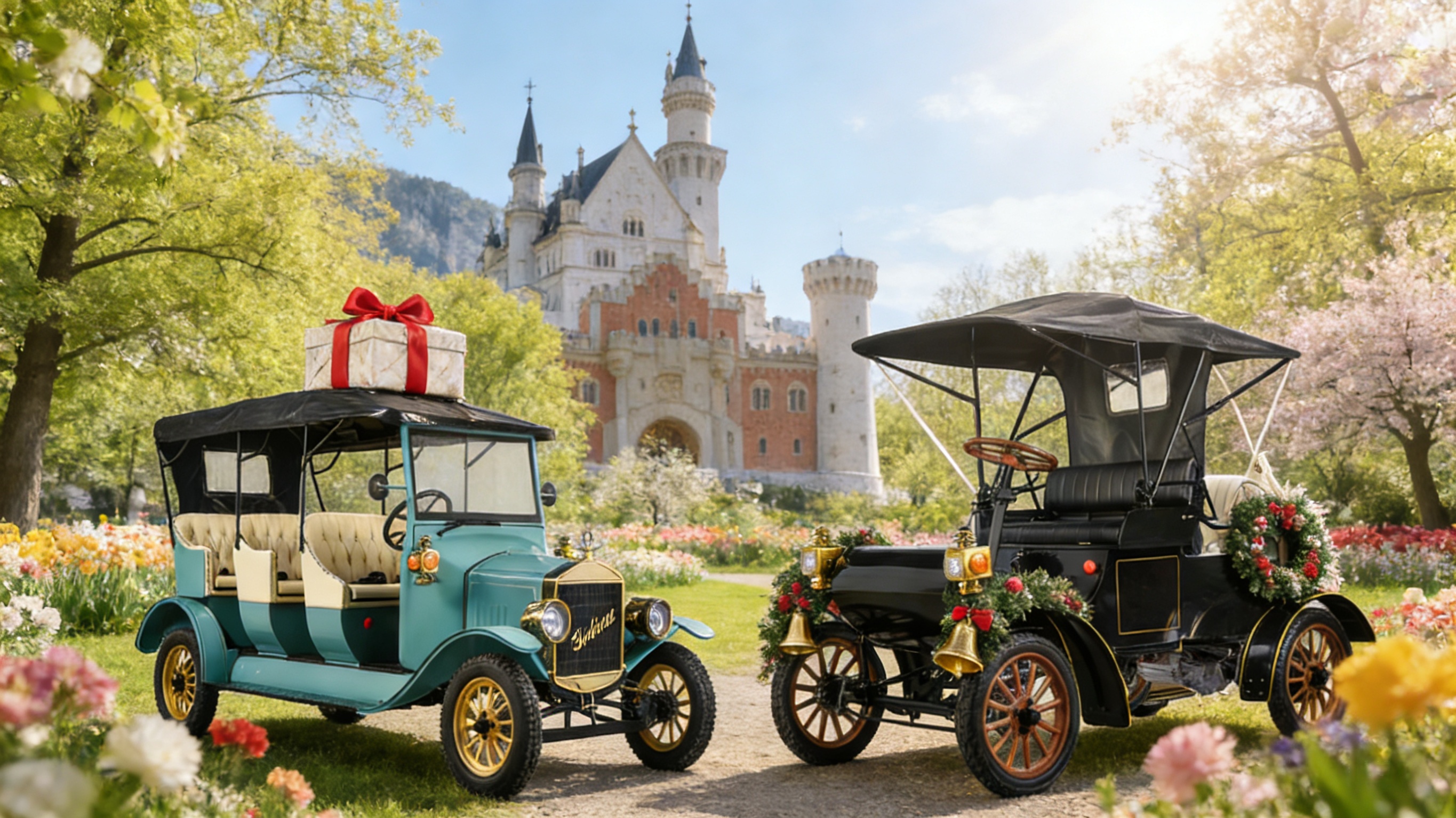 Классическая тележка для гольфа (7)