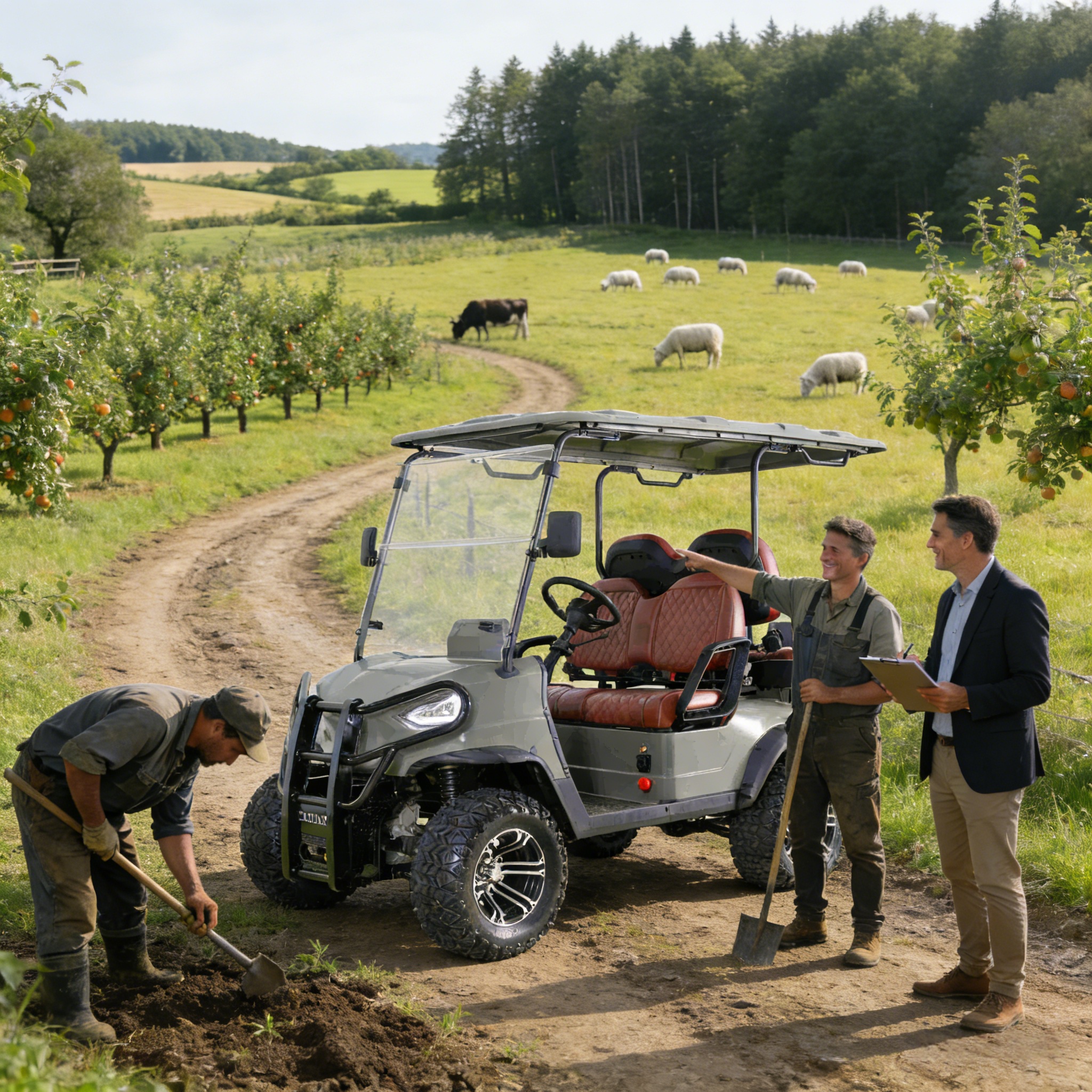 внедорожный гольф-кар (4)