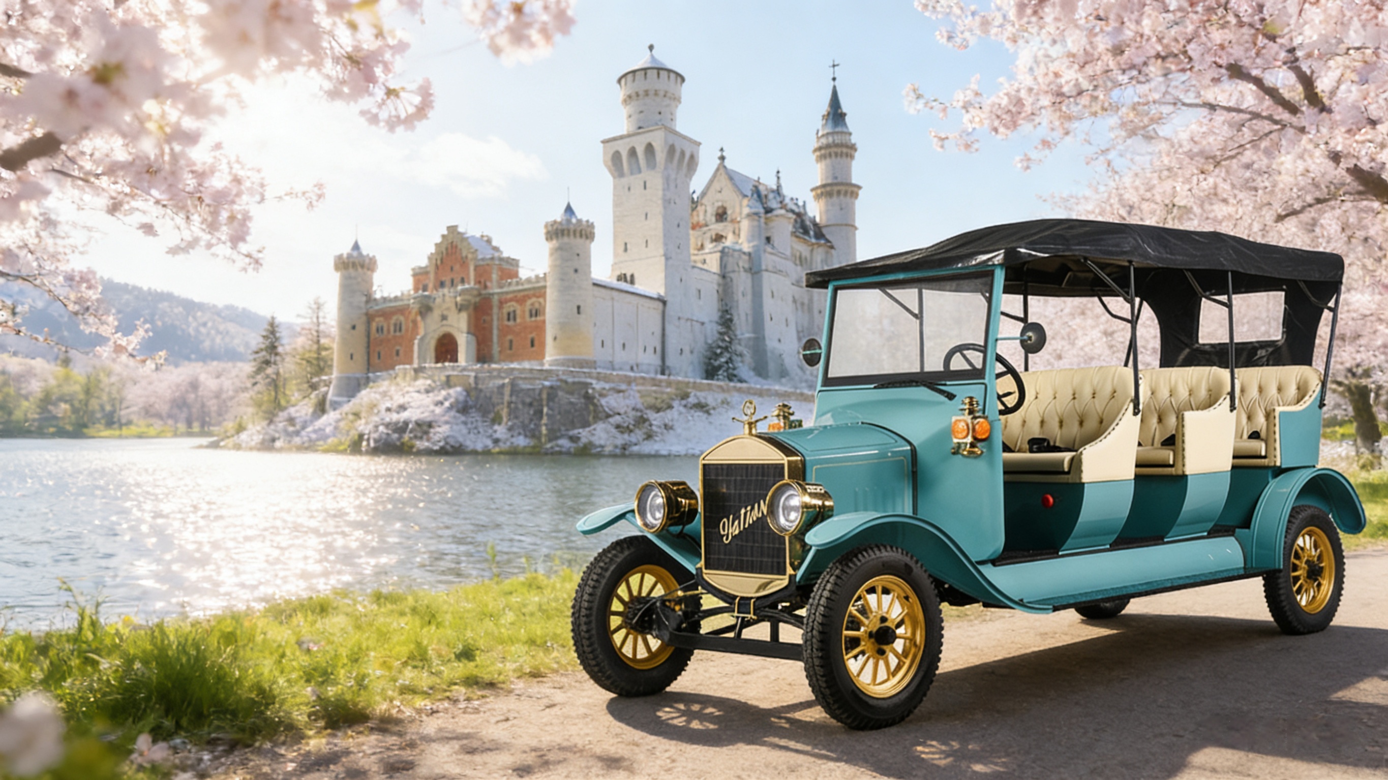 Классическая тележка для гольфа (5)