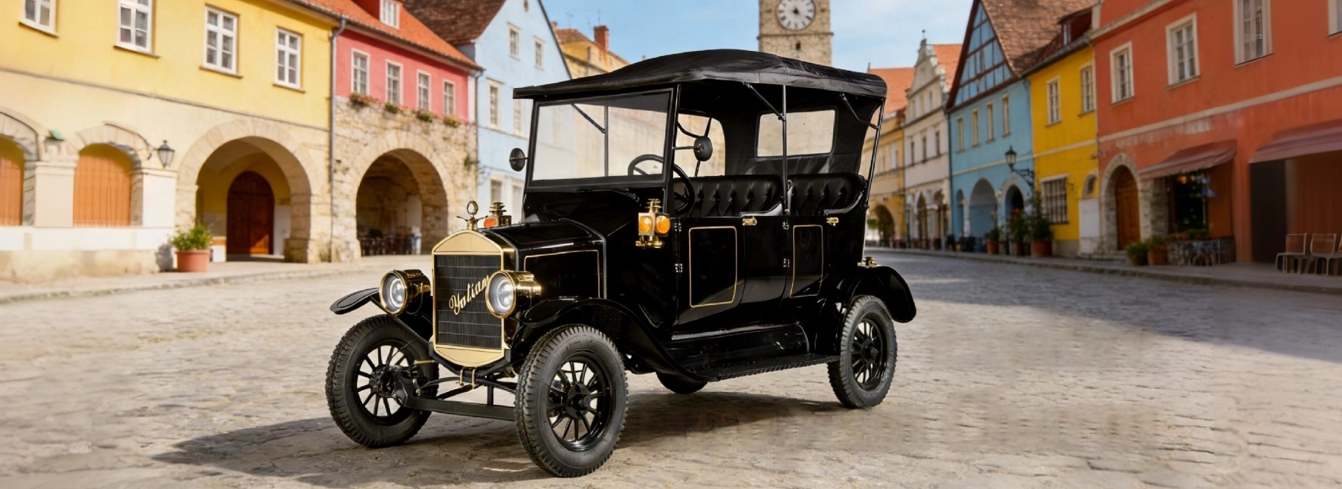 Винтажная модель T Golf CART