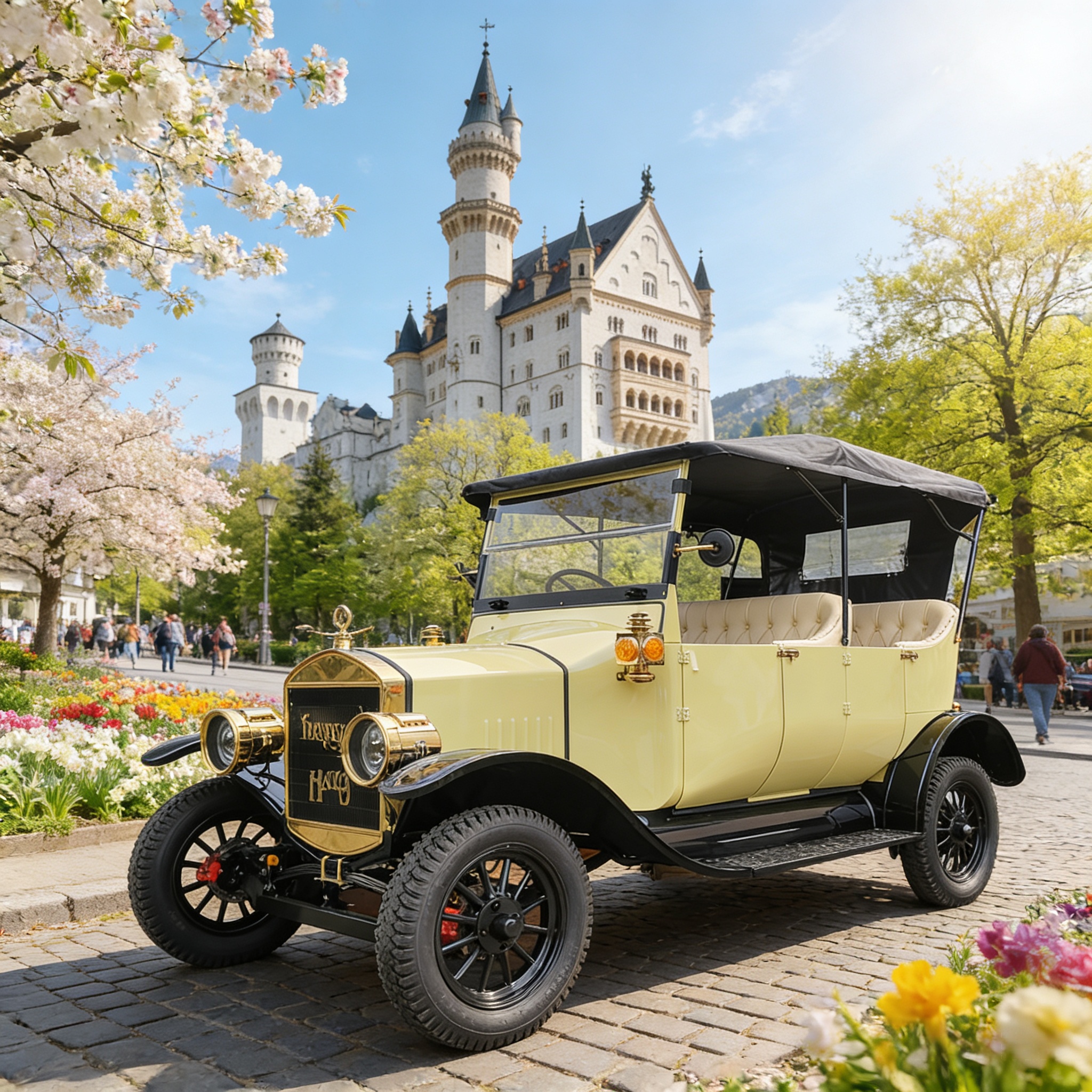 Классическая тележка для гольфа (6)