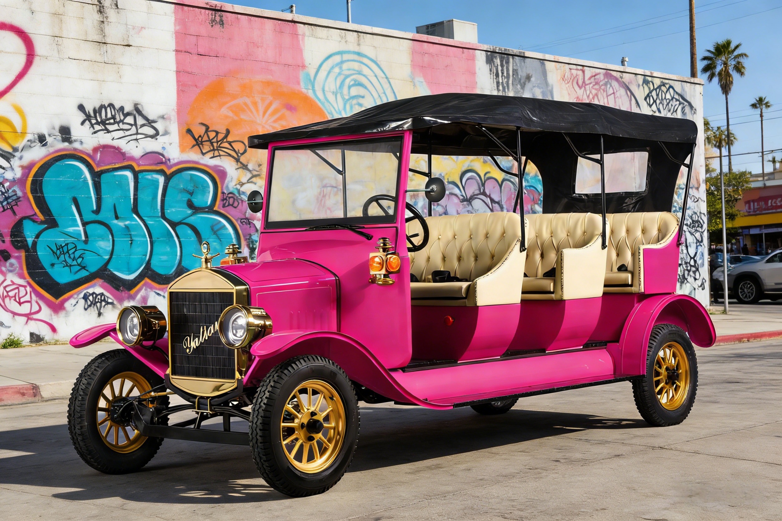 Классический ретро-автомобиль LY08B (4)