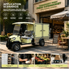 Электрический гольф-кар 4x4 с грузовым отсеком (модель GQ04X)